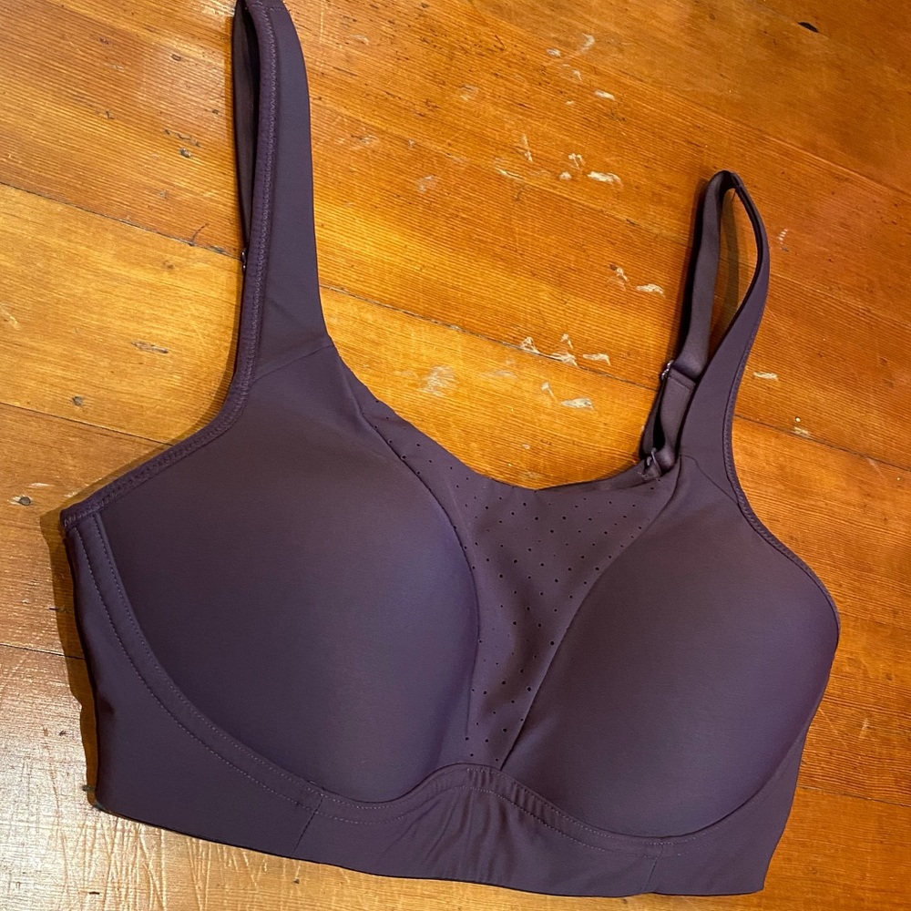 Lululemon Run Times Bra High Support 34C plum